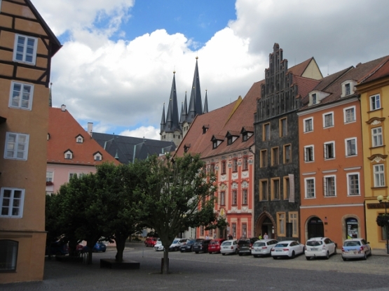 Auf dem Weg zur St. Nikolaus-Kirche