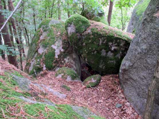 Oberer Granitblock