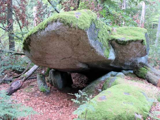 ...dann eine Versturzhöhle.