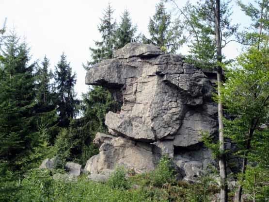 Der Zipfeltannenfelsen