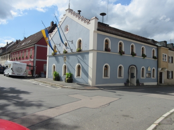 Das Rathaus von Pleystein