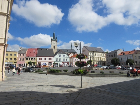 Renovierte Häuser am Markt