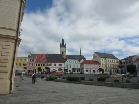 Der Marktplatz von Tachov