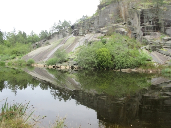 Schöne Wasserspiegelungen