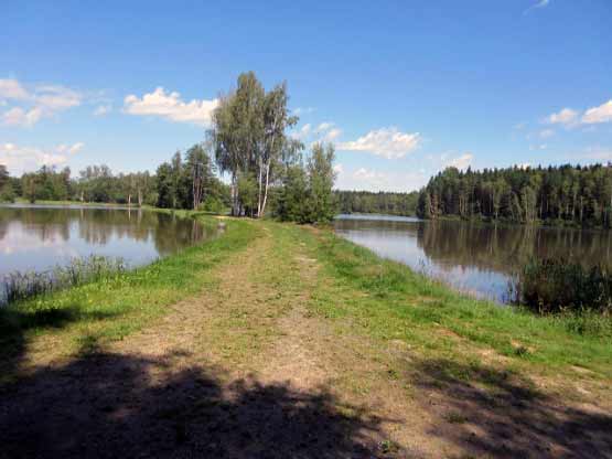 Mitten durch die Seenplatte