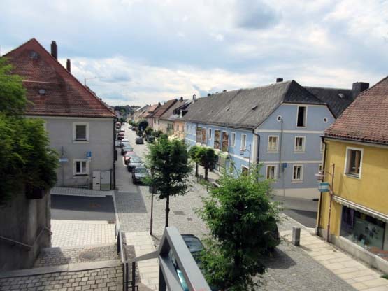 Blick von der Kirche aus