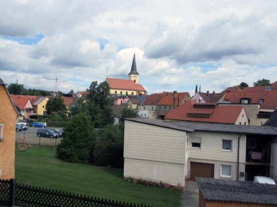 Blick zur Kirche